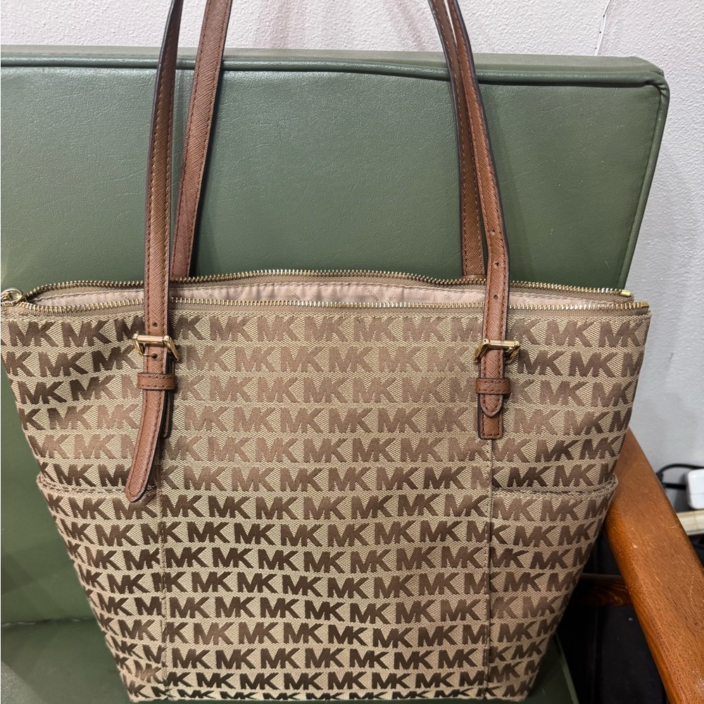 Michael Kors Signature Brown Tote